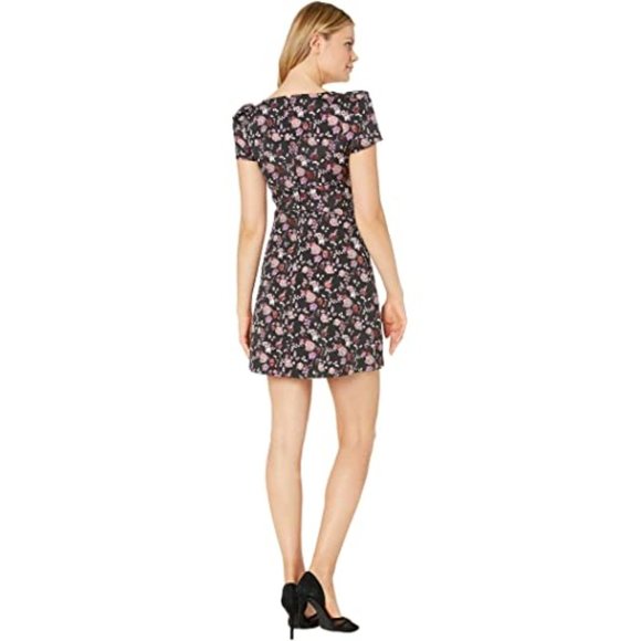 Adrianna Papell Ditsy Floral High Low Dress - Picture 3 of 9